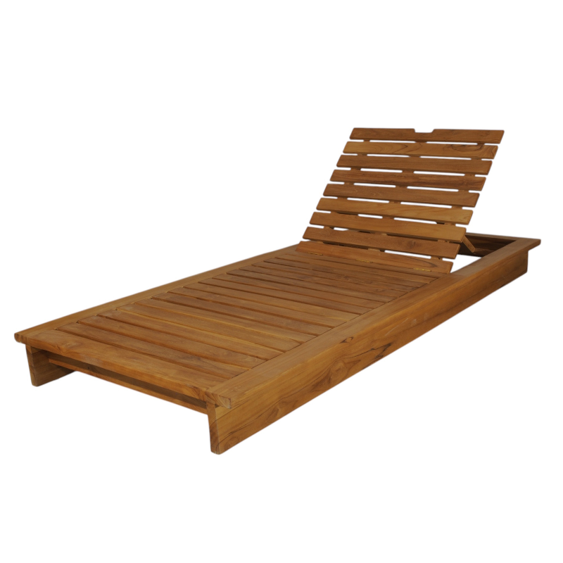 Kepez Şezlong – teak