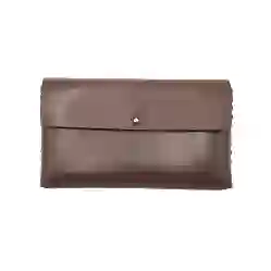 Resim KAHVE DEVINE  CLUTCH ÇANTA